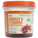 BareOrganics Energy & Stamina Mešanica v prahu, Organic Superfood, Veganski prehranski dodatek, 8 Ounces
