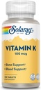 SOLARAY Vitamin K-1 100mcg 