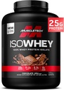 MuscleTech ISO Izolirni proteini sirotke v prahu, čokolada - post vadba Gym dodatek za Lean Muscle Gain, Body Building Hujšanje in okrevanje - 25g proteini, BCAA, EAA & 0 Dodani sladkor - 5lbs
