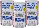 Yerba Prima Psyllium Cele Husks Cleanser Colon, 12 Ounce (Pack od 3)