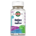 KAL Relax-a-Saurus, Stress podpora dodatek za otroke, L-Theanine za otroke z zeliščnim stresom Relief & Relaxation & Mešanica, Okusno naravno grozdne arome, 60-dnevno garancijo, 30 Žvečilni izdelki