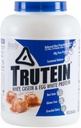 Body Nutrition Trutein Visoke beljakovine v prahu: 45% Whey, 45% Kazein, 10% Jajca bela, Gluten-free, nizko natrij, Grass Fed Whey Protein Powder, Gym Supplement & Breakfast Shake, Soled Caramel, 4lb