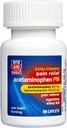 Rite Aid Extra Strength PM Pain Relief Caplets, 500mg Acetamofen / 25mg Difenhidramin - 50 Count 