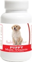 Zdrave pasme Golden Prinašalec Puppy Dog Multivitaminske tablete 60 Count