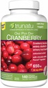 Pacran Cranberry 650 mg, 140 Vegetarijanske kapsule + paket s tedenskim organizatorjem tablet (2 izdelka)