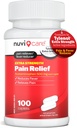Acetamolfen 500mg Dodatna moč Pain Relief - Primerjajte s Tylenul Extra Jakost Pain Reliever & Fever Reducer - 500mg tablete za odrasle za glavobole (100 Kaplet)