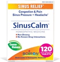 Boiron SinusCalm tablete za Sinus Pain Relief, Runny Nose, Congestion, Sinus Tlak, glavobol - 120 Število (Pack of 2)