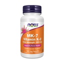Now Foods Supplements, MK-7 Vitamin K-2 300 mcg, Kardiovaskularna podpora*, Podpira zdravje kosti*, 120 Veg kapsule