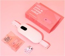 Prenosni grelni pad za obdobje Cramps - obdobje Cramps Relief Menstrualno ogrevanje Pad Vibration Ogrevanje Pad za bolečino, polnjenje baterije, brezžično ogrevanje Pad z Massager Girlfriend darila