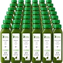 7 Day Green Juice čiščenje s surovo vodo, vse naravne surovine, veganski detox, hladno stiskani sok, 42 steklenice 12oz, 3 ingver posnetkov