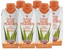 Večno življenje - večno Aloe Breskve - podpira prebava, imunski sistem, energijske ravni Brez konzervansov, Vegan, Gluten-free - 6 paketov