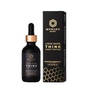 Lions Mane Think Honey Tinkture ZDA Divja žetev Lions Mane, Trojna izvlečena tinktura, Manuka Med (MGO 150+), 100% sadno telo, 2 fl oz (60 strežnikov)