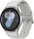 Samsung Galaxy Watch 7 44mm LTE Smartwatch w/Energy Score, Wellness Tips, Heart Rate sledenje, monitor spanja, Fitness Tracker, 2024, Silver [US različica, 1Yr Proizvajalec Garancija]