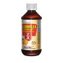 Germa B-Complex Syrup. Zdravje kosti, pomoč za rast in razvoj. Brez sladkorja. Oranžna aroma. 8 oz