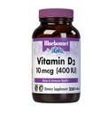 Bluebonnet Nutrition Vitamin D3 400 i.e. softgels, Aids in Muscle and Skeletal Growth, Cholekalciferol iz ribjega olja, Non GSO, Gluten Free, Soy Free, Dairy Free, 250 Softgels