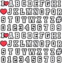 74+4 Pcs črke številke čevlja Charms, dvojni A-Z črke & 0-9# številke Charms za clogs zapestnice, za moške ženske odrasle otroke dekleta