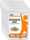 BulkSupplements.com Astragalus Extract Powder - iz Astragalus Root, Astragalus dodatek - Vegan & Gluten Free, Astragalus Powder - 500mg na serviranje, 1kg (2,2 lbs) (Pack of 5)