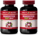 mangostine kapsule - MANGOSTEEN SADJE IZVLEČNA KOMPLEKSA Z RESVERATROL, ACAI FRUIT, POMEGRANAT, NONI SADJE, GOJI BERRY - Granatni vitamini za spomin - Resveratrol dodatek - 2 steklenici 120 Cap