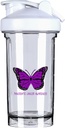 Ozaveščenost o raku trebušne slinavke 18 Ounce Shaker plastenka Drink Mešalnik Predworkout Protein Trese Meal zamenjava Shake Plastenke 500ML/18 Oz White&-1&-1