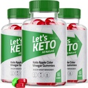 Rize laboratoriji - Lets Keto Apple Cider kis za hujšanje izguba - Napredna formula - Vse naravne sestavine (180 Gummies) (Pack of 3)