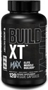Jacked Factory Build-XT Max Muscle Builder za moške in ženske - ATP dodatek s Peak02 Cordyceps, KSM-66 Ashwagandha, & ElevATP za okrevanje mišic, rast mišic, povečanje vzdržljivosti - 120 Count