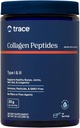 Trace Minerals Kolagen Peptides - Zdrave kosti in skupna podpora - Kolagen dopolnila Močni lasje, Nails & Koža - Powder dodatek podpira Gut Health - Unflavored, 286g (14 Servings)