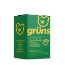 Gruns Super Greens Gummy Bears - Organic Spirulina in Klorella, Prebiotiki za digestivno zdravje, 20+ Vitamini in minerali - 14 vrečk - 112 Gummies
