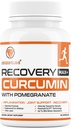 Recovery MAX+ Kurkuma/kurkumin dodatek - podpira srce, možgane, imunski sistem, sklepe, jetra, zdravje Colon – patentirana formula - do 285x Več Absorpcija - Gluten Free + Vegan - 60 kapsul