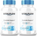 (2 paket) VitalFlow kapsule, VitalFlow Advanced Prostata podpora Formula, Uradna naravna Formula za nadzor regain, tablete največje moči za podporo Wellness, Vital Flow Reviews (120 kapsul)