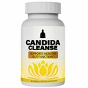 Cleanse Candida - Gut & Colon Support, Advanced Probiotic & Herbal Formula, Natural Herbal Formula, Oregano Leaf, Wormwood, Black Walnut, Caprylic Acid-1 za moške in ženske, 60 kapsul