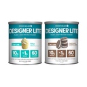Oblikovalec Wellness, Oblikovalec Lite, Nizki kalorie Natural Protein, Prebiotic Fiber, Ključni vitamini in minerali, Vanilla Cupcake in Chocolate Piškotki & Kremni paket