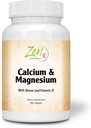 Zen Supplements - Hi Potence Calcium & Magnezij z D3 & Boron za izboljšano absorpcijo, podpira zdravje kosti in gostoto kosti 250-Tabs