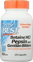 Najboljši zdravnik, Betaine HCL Pepsin & Gentian Bitters