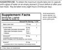 USAEncimes YOUTHXYM 62 Zapoznelo sproščanje Vegetarijanske kapsule, Anti-oksidant Enzyme dodatek. 170mg alfa lipoične kisline (ALA) + 50mg AstraZyme za izboljšanje prebavljanje beljakovin.