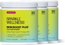 Sparkle Wellness Skin Boost Plus (mešano jagodje) [3-paket 30-serves] 