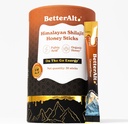 Better Alt Pure Himalajan Shilajit Karamel Medeni palčki z organskim medom 