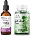 Divji in organski pasijon Tinktura 2 fl oz & Valerian Root Gummies