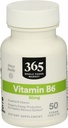 365 Po celotnem trgu živil, vitamin B6 50Mg, 50 Število