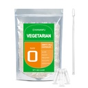 wananfu Size 0 Prazne kapsule Vegetarian (500 Count) paket z Micro Lab Spoon, jasno polnilna Veggie tablete Kapsule Velikost 0 za izdelavo svoje dodatke