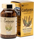 FINE JAPON Cordyceps Kapsule gob - Premium Cordyceps Militaris in Sinensis Extract za optimalne koristi za zdravje, 100% avtentične Cordyceps v enostavnih kapsul