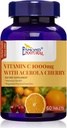 Vitamin C 1000mg z Acerola Cherry (podpora imunski sistem, energijske ravni, vitalnost kože), GMP, naravni izdelek Assn Certified, Made in USA - 1000mg, 60 tablet