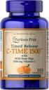 Puritan's Pride Vitamin C 1500 mg z Rose HIPS Caplets, 100 Število