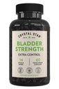 Crystal Star Bladder Jakost (60 kapsul) – Zdravje zeliščnega urinarnega trakta in dodatno moč Bladder Control dodatek, Izvleček brusnice, Izvleček bučnega semena, Plantain in Wild Yam Root, Non-GMO