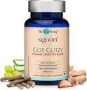 Gut Health Supplements za moške in ženske, Got Gutzy, Vsebuje turmeric, Ginger, Licorice, Aloe Vera in prebavne encime, za prebavne zdravje, kislost, zaprtje, slabost, 60 kapsul.