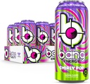 Bang Energy Swirly Pop, Sugar-free, Energy Drink, 16 Ounce (Pack of 12)