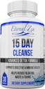 Večni Zen 15 Day Colon Cleanser Detox z dodatno moč zelišča, Senna je hitro deluje naravno Laksative za zaprtje Relief - celotno telo čiščenje - 30 kapsul
