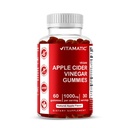 Vitamatski Apple Cider vinskih gumijev - 1000mg na serviranje - 60 Veganskih gumijev - ACV Gumijev za detox, hujšanje podpora, povečanje energije, prebava in Gut zdravje