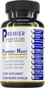 Premier Research Labs Premier Noni - Organic Noni kapsule, Noni tablete v prahu, Noni Extract dodatek za Gut Health, Energy & Immune Health Support - 60 vegetarijanske kapsule