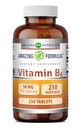 Neverjetne formule Vitamin B6 Piridoksin 50mg 250 Tablete dodatek 