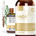 Rejuvica Zdravje Active Maca - Napredno Maca Root Extract - Perujski ginseng - Tekoča dostava za boljšo absorpcijo - Podpira energijo in vitalnost